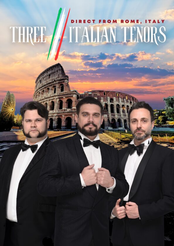 Three Italian Tenors to perform at Barbara Mann Hall Feb. 24